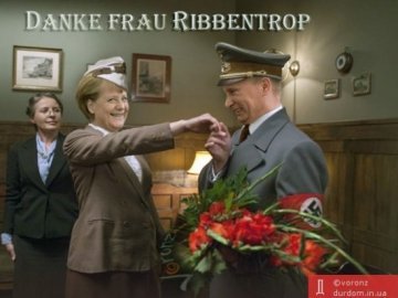 Путін і Меркель: Mr. & Mrs. Huylo. ФОТО