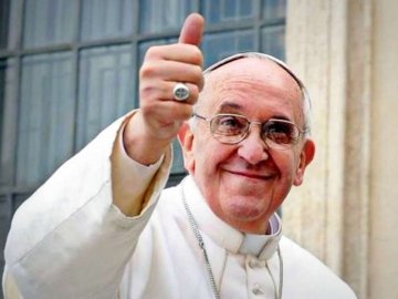 Папа Римський назвав секс і хорошу їжу «божественим» задоволенням