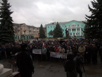 Волинські шахтарі їдуть на черговий мітинг у Київ