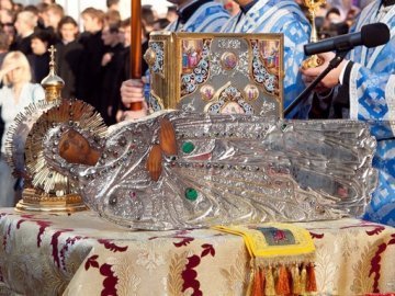 У Луцьку три дні перебуватиме православна святиня