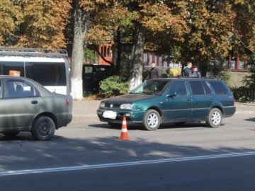 У Луцьку таксі потрапило в аварію