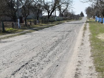 У волинському селі зроблять дорогу, яка потребувала ремонту десятки років