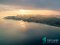 Опублікували фото оповитого туманом Світязю з висоти пташиного польоту