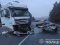 У жахливій автотрощі під Вінницею, у якій зіткнулись евакуатор з вантажівкою, загинули двоє чоловіків