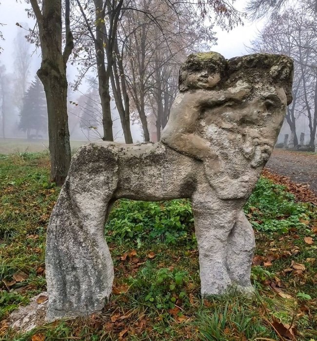 Моторошний луцький парк у полоні туману. ФОТО