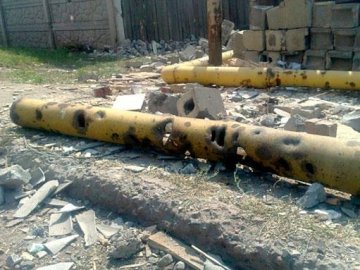 У Донецьку внаслідок обстрілів пошкоджено газопровід і кілька житлових будинків
