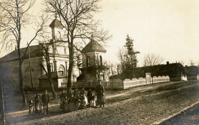 Церква в Кричевичах, початок ХХ століття.