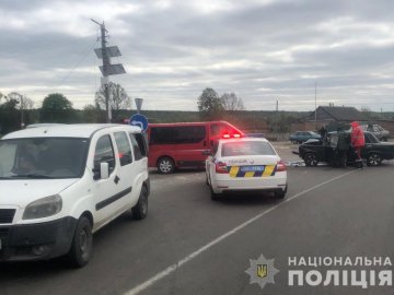 Волинянин за кермом авто потрапив у подвійну аварію на Житомирщині