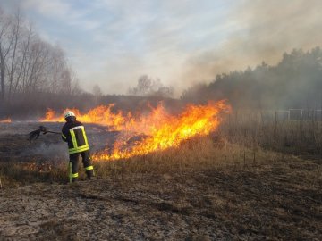 Волинян попереджають про надзвичайний рівень пожежної небезпеки 