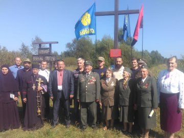 На Волині вшанували жертв масового знищення українців