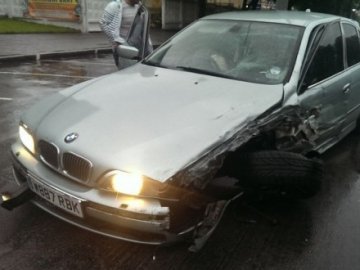 Аварія в Луцьку: постраждала пасажирка BMW. ФОТО