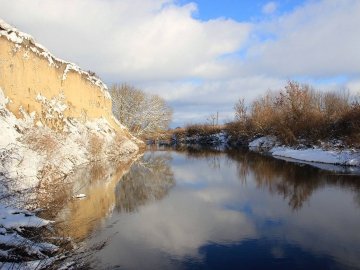 Зимова краса волинських річок