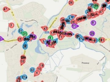 У Луцьку просять штрафувати за відключений GPS у маршрутках