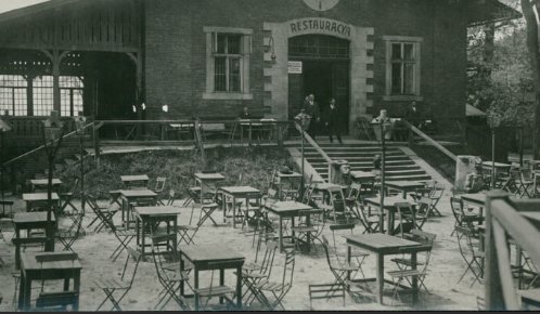 Вуличне кафе у Львові, 1920-ті роки