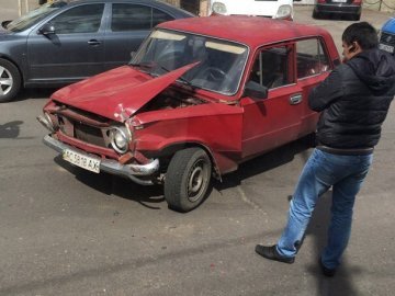 Маршрутка в Луцьку потрапила в аварію