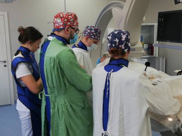 Волинські лікарі провели надскладну операцію з видалення тромбу. ФОТО