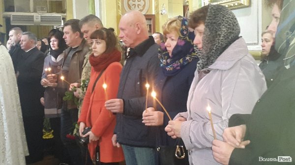 Лучани попрощались із загиблим Героєм Олегом Горкавчуком. ФОТО
