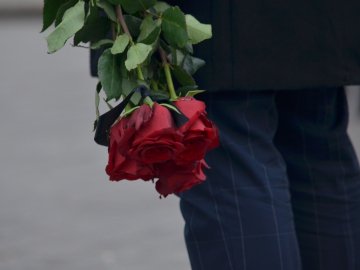 Лучан закликають приносити квіти до пам'ятника Грушевському 