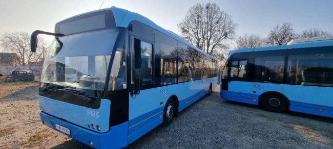 У Луцьк прибули нідерландські автобуси, які курсуватимуть замість маршруток