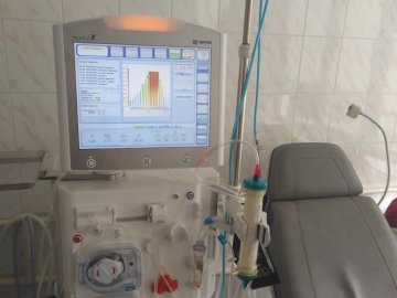 Луцька міська лікарня отримала нове обладнання для гемодіалізу