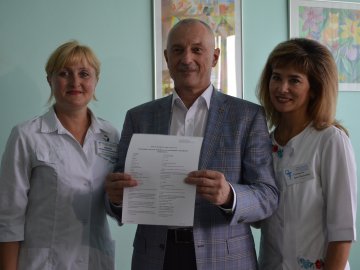 Олександр Савченко підписав декларацію з лікарем