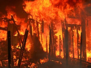 На Волині під час гасіння пожежі у будинку виявили обгорілі рештки чоловіка