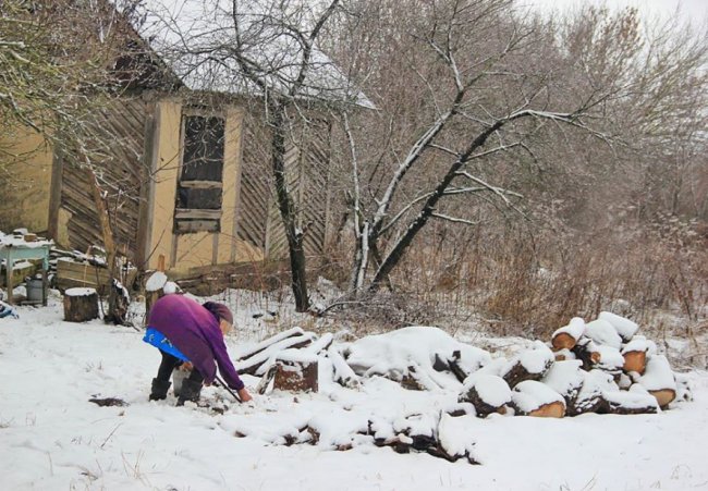 Казкові зимові пейзажі у селах під Луцьком. ФОТО