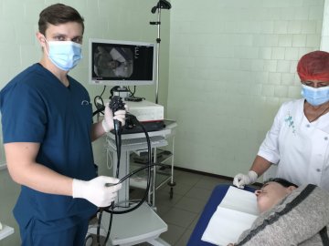 В районній лікарні на Волині - нове обладнання для діагностики шлунка