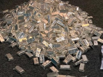 СБУ вилучила понад 800 кілограмів срібла у криптовалютників, які фінансували «ДНР/ЛНР»