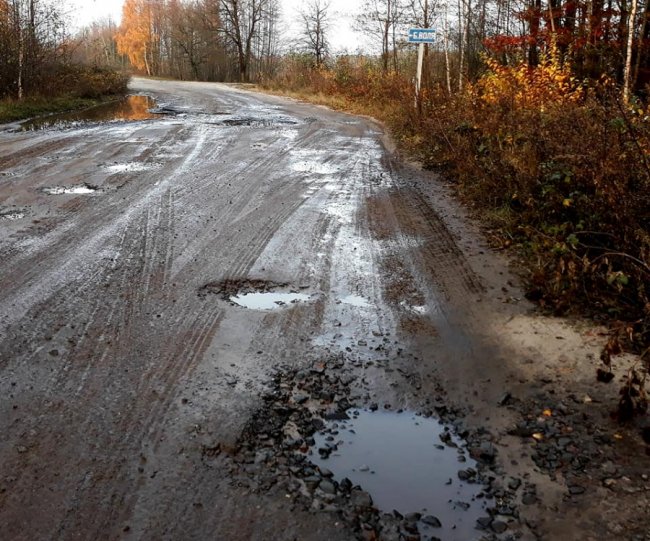 Любешів: мешканці району нарікають на бездоріжжя. ФОТО