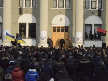 Волинські шахтарі домовились далі протестувати в Києві