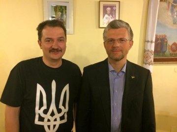Волинські волонтери домовлялися про співпрацю з послом України в Німеччині