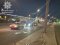 Авто знесло паркан: показали момент ДТП на Соборності у Луцьку. ВІДЕО 