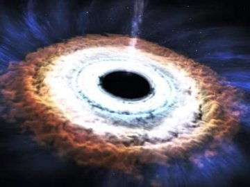 NASA показало, як чорна діра розриває зірки. ВІДЕО