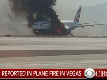 В аеропорту Лас-Вегаса загорівся літак British Airways