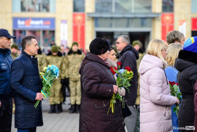 Небесний Легіон спостерігає за нами: у Луцьку вшанували пам'ять Героїв Майдану. ФОТОРЕПОРТАЖ