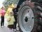 У Горохові на День Незалежності розмалювали патріотичний трактор