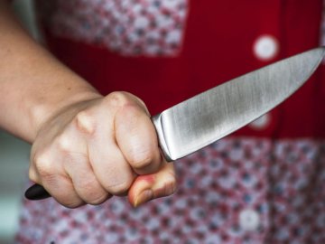 Психічно хвора волинянка з ножем перелякала дитину