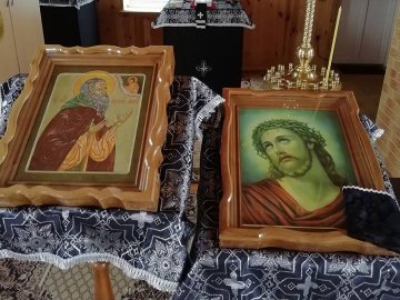 У село біля Луцька привезли чудотворні ікони з Афону
