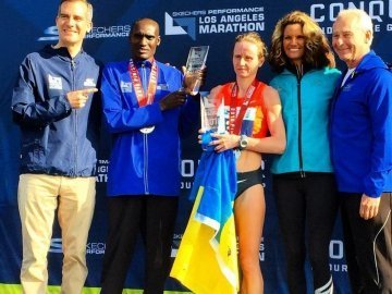 Українка перемогла у престижному марафоні в Лос-Анджелесі