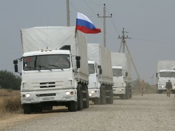 Тридцятий «гуманітарний» конвой МНС РФ відправився на Донбас