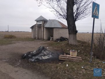У Володимирі після протестів «євробляхарів»  – купи сміття. ФОТО