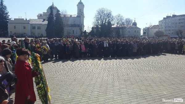 Лучани попрощались із загиблим Героєм Олегом Горкавчуком. ФОТО