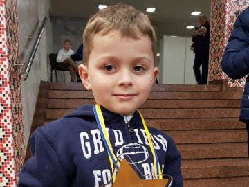 П’ятирічний волинянин взяв «бронзу» у Всеукраїнській олімпіаді з ментальної арифметики