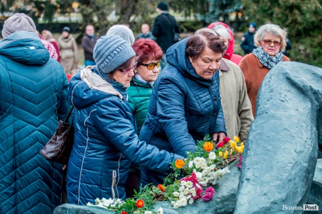 Відгомін війни: у Луцьку вшанували жертв Другої світової. ФОТО