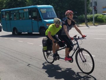 200 км волинських доріг подолали учасники Всеукраїнського велопробігу «Бачу! Можу! Допоможу»