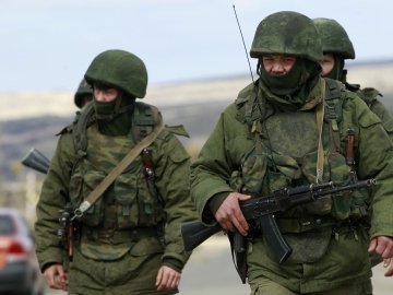 Російські солдати взяли Горлівку під свій контроль