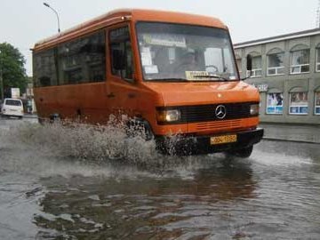 У Ковелі через зливу «поплив» центр міста. ФОТО