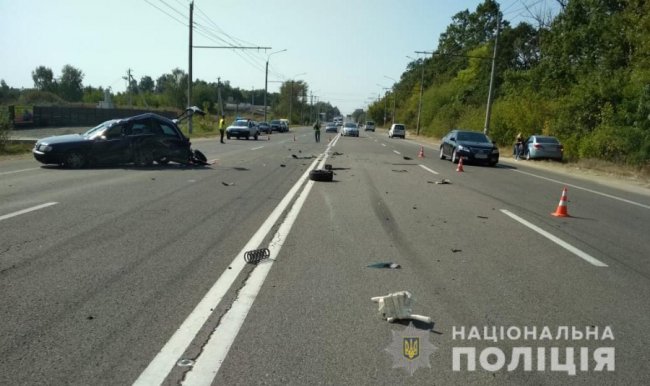 Автотроща під Луцьком: ймовірного винуватця затримали за півсотні кілометрів від місця аварії. ОНОВЛЕНО. ФОТО