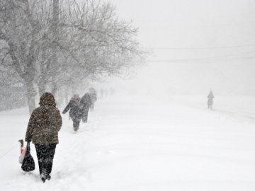 Снігопади та сильні морози: у Луцьку оголосили штормове попередження